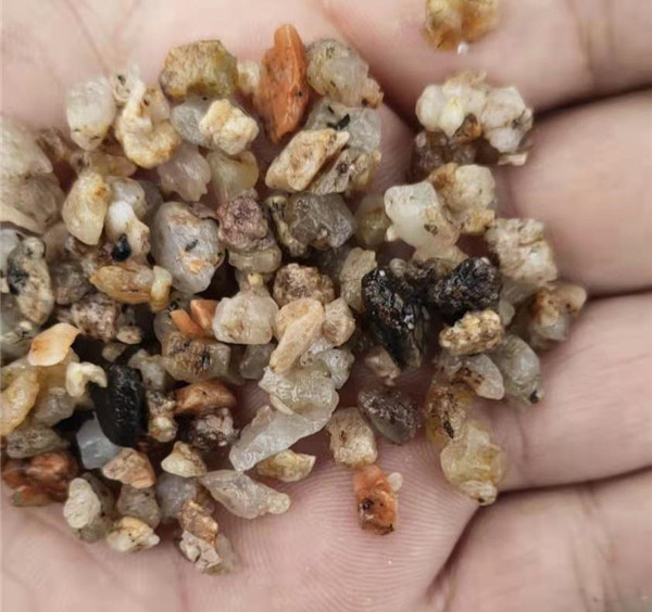 水洗砂，濾料砂